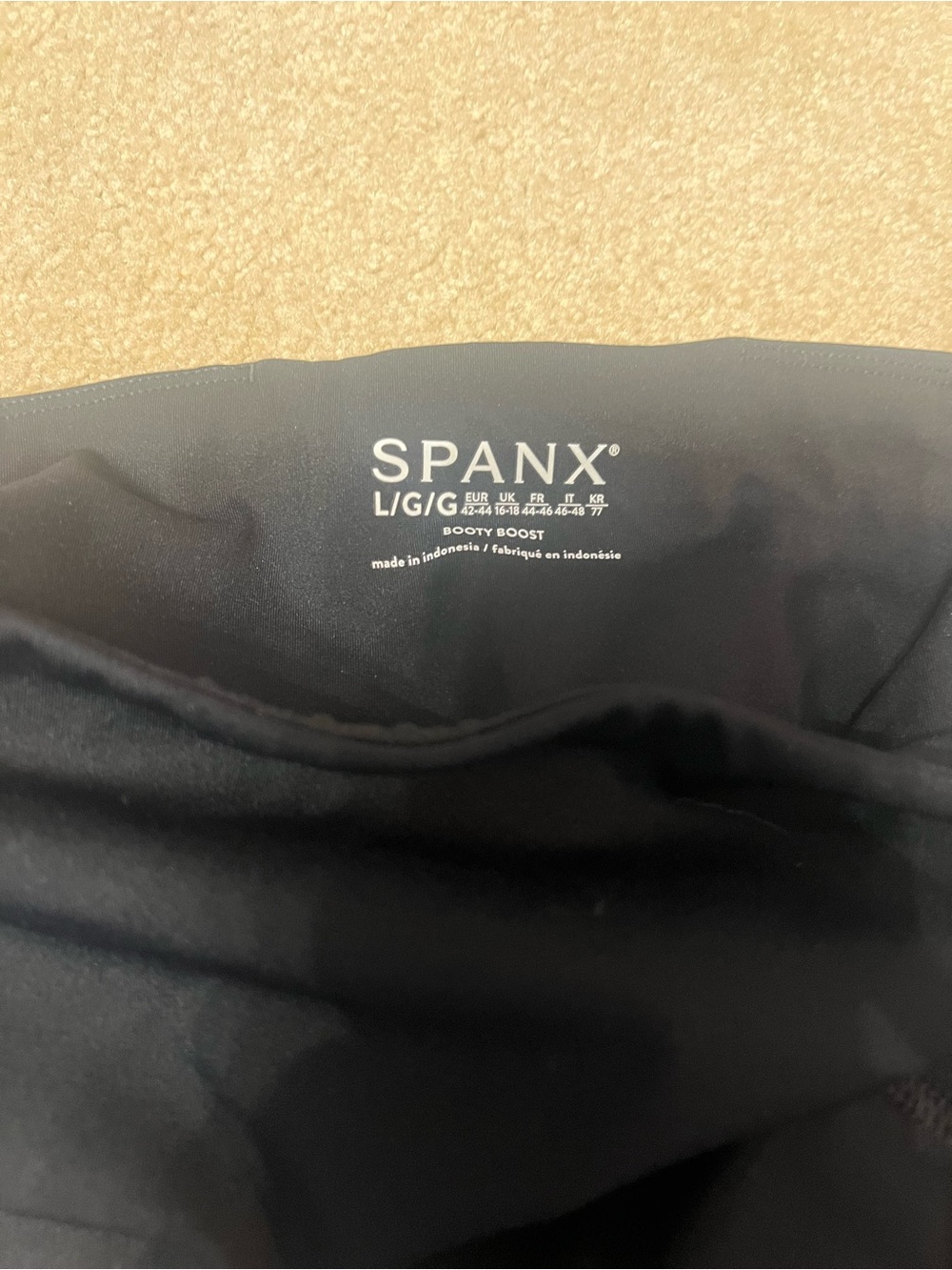 Spanx booty boost flare pants size large - Picture 2 of 3